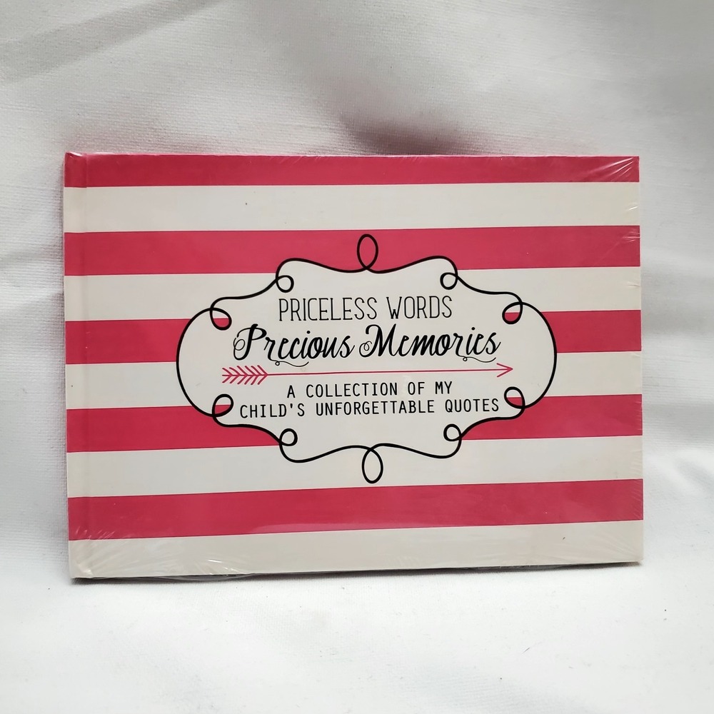 Mary Square ♡‎ Priceless Words Precious Memories Journal ♡ Pink ♡ NEW & SEALED!